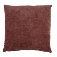 Sierkussen Rooibok - Rood - Fluweel - 60x60x0cm (BxHxD)