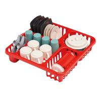 Ecoiffier Kleurrijke afdruiprek met accessoires, 30cm Ecoiffier Kleurrijke afdruiprek met accessoires, 30cm