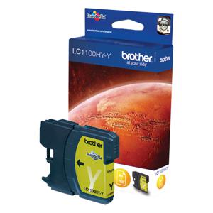 Brother LC-1100HYY Ink Cartridge inktcartridge 1 stuk(s) Origineel Geel