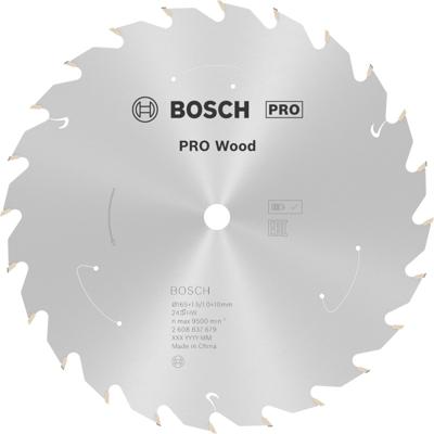 Bosch Accessoires Cirkelzaagblad ACCU Standard for Wood 165x10x1.5/1.0x24T - 2608837679