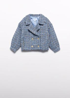 Abel & Lula winter jas meisjes - licht blauw