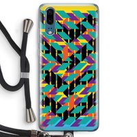 Skew Bee 1: Huawei P20 Transparant Hoesje met koord