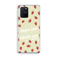 Don't forget to have a great day: Samsung Galaxy Note 10 Lite Transparant Hoesje