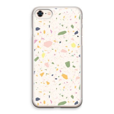 Terrazzo N°21: iPhone 8 Transparant Hoesje