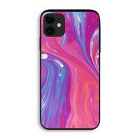 Paarse stroom: iPhone 11 Biologisch afbreekbaar hoesje