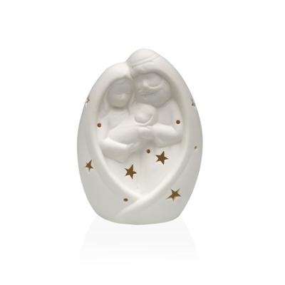 Kerstversiering Versa Wit Geboorte/Bethlehem 6,6 X 14 X 10,1 CM Decoratieve figuren