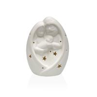 Kerstversiering Versa Wit Geboorte/Bethlehem 6,6 X 14 X 10,1 CM Decoratieve figuren