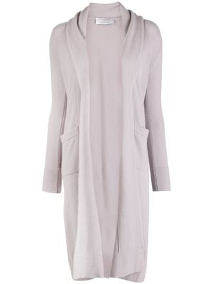 Teddy Cashmere Kasjmier vest - Paars