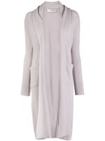 Teddy Cashmere Kasjmier vest - Paars - thumbnail