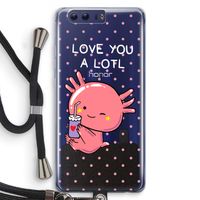 Love You A Lotl: Honor 9 Transparant Hoesje met koord