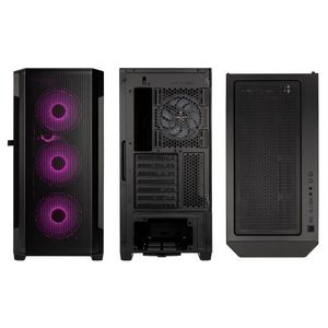 Kolink Kolink Observatory Y Mesh ARGB Midi-Tower - schwarz Midi-tower Gaming-behuizing Zwart