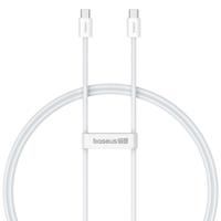 Baseus Superior USB C naar USB C datakabel 1 m 30 W Wit
