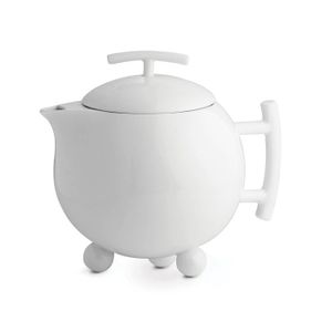 BonBistro Theepot met Filter Yong Squito - Wit - 1 liter