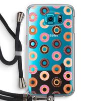 Donuts: Samsung Galaxy S6 Transparant Hoesje met koord