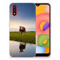 Samsung Galaxy A01 | TPU Hoesje | Koe Samsung Galaxy A01 | TPU Hoesje | Koe