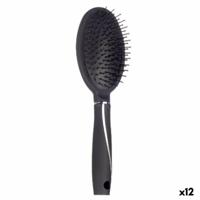 Borstel Berilo 351 Zwart Siliconen Plastic (12 Stuks)