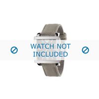 Armani horlogeband AR5805 Textiel Grijs 24mm - thumbnail