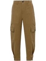 Proenza Schouler White Label pantalon en coton Kay à poches cargo - Vert