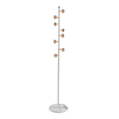 Kapstok Versa Wit Hout Metaal 34,5 x 180 x 34,5 cm