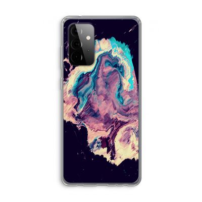 Cosmic Silence: Samsung Galaxy A72 Transparant Hoesje