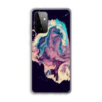 Cosmic Silence: Samsung Galaxy A72 Transparant Hoesje