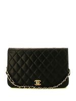 CHANEL Pre-Owned sac porté épaule Full Flap - Noir