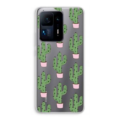 Cactus Lover: Xiaomi Mi Mix 4 Transparant Hoesje