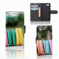 Sony Xperia Z3 Compact Book Cover Macarons - thumbnail
