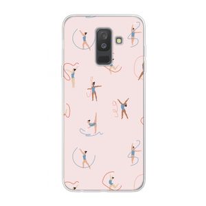 Dancing #3: Samsung Galaxy A6 Plus (2018) Transparant Hoesje