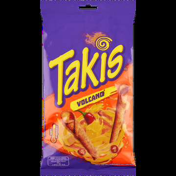 Takis Volcano Cheese and Chilli Flavoured Fried Corn Snack 100 g bij Jumbo