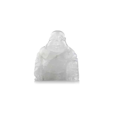 Edelstenen Boeddha Bergkristal (5,5 cm)