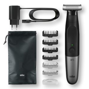 Braun Series X XT5200 Scheerapparaat met scheerblad Trimmer Zwart, Metallic