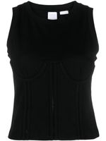 PINKO Katoenen top - Zwart - thumbnail