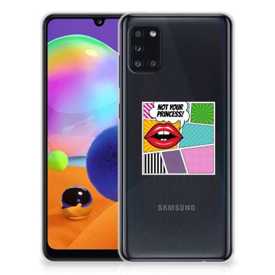 Samsung Galaxy A31 | Sillicone Back Cover | Popart Princess