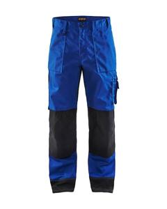 Blåkläder Werkbroek zonder spijkerzakken 15231860 | Korenblauw/Zwart | Maat 60 - 7330509350270
