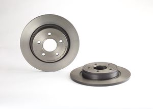 Remschijf COATED DISC LINE BREMBO, Remschijftype: Massief, u.a. für Volvo, Ford