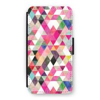 Gekleurde driehoekjes: iPhone 12 Pro Flip Hoesje