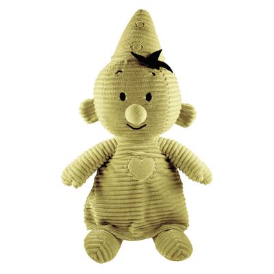 Studio 100 knuffel corduroy geel, 35 cm