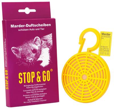 STOP & GO Ad anti-marter-geurmandje antimarder-scented beads concentrate