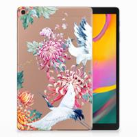 Samsung Galaxy Tab A 10.1 (2019) Back Case Bird Flowers