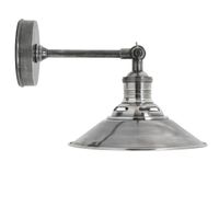 Nostaluce Kensington Wandlamp Antiek Zilver - thumbnail