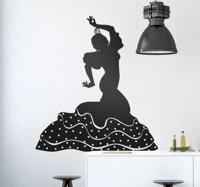 Sticker dans flamenco