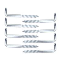 Deltafix Schroefduimen - 33x - verzinkt metaal - 30 mm - ijzerwaren