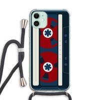 Here's your tape: iPhone 11 Transparant Hoesje met koord