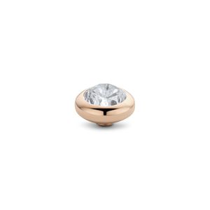 Melano Vivid Basic CZ Steentje Crystal Rosé | 7 mm