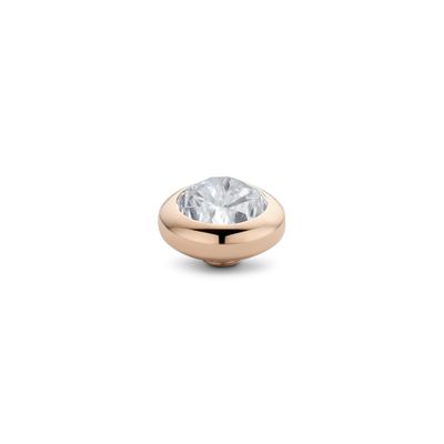 Melano Vivid Basic CZ Steentje Crystal Rosé | 7 mm
