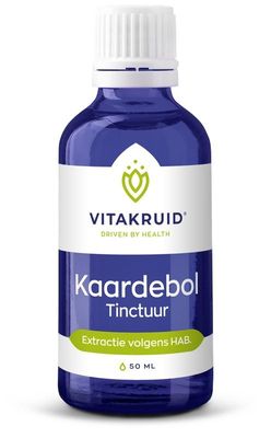 Kaardebol wortel tinctuur extractie volgens HAB