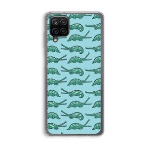 Kroko: Samsung Galaxy A12 Transparant Hoesje