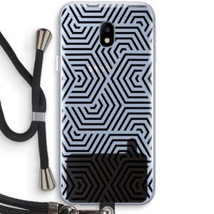 Magic pattern: Samsung Galaxy J3 (2017) Transparant Hoesje met koord