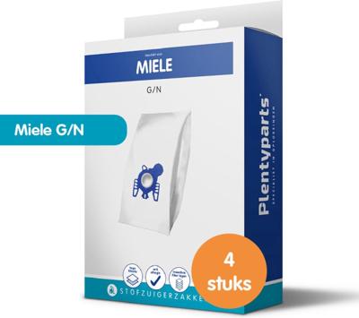Plenty Parts stofzuigerzakken geschikt voor miele g/n - 4 stuks